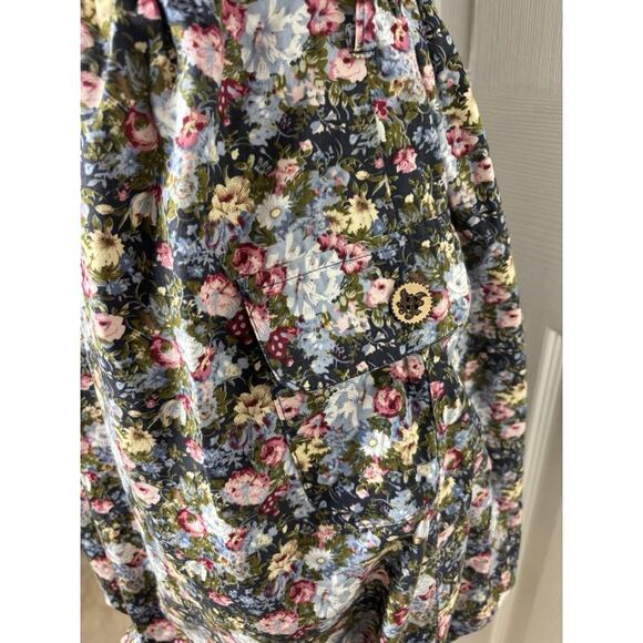 Floral Strapless Bubble Twee And Preppy Mini Dress Large - Picture 3 of 6